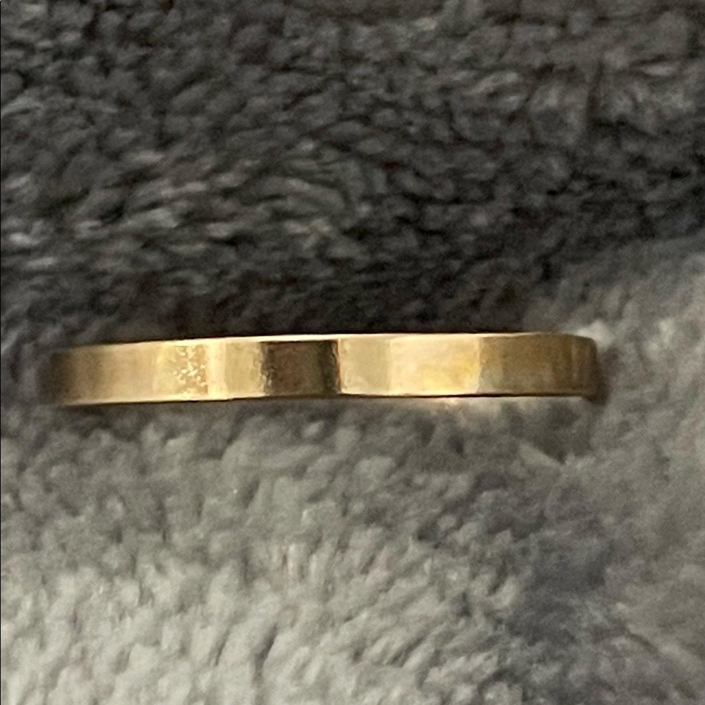 Minimalist Gold Band Rings